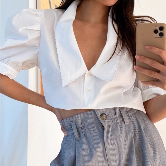 NWT Sunday Best Black New Solitaire Blouse XS - Picture 13 of 14